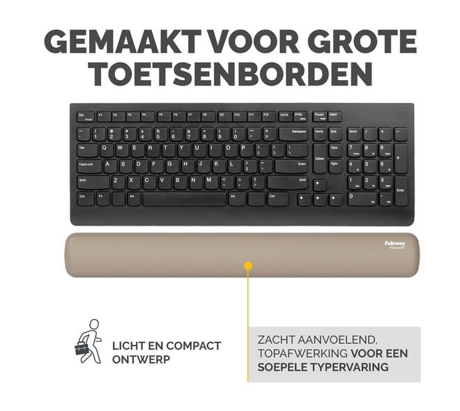 Polssteun Fellowes Breyta zand