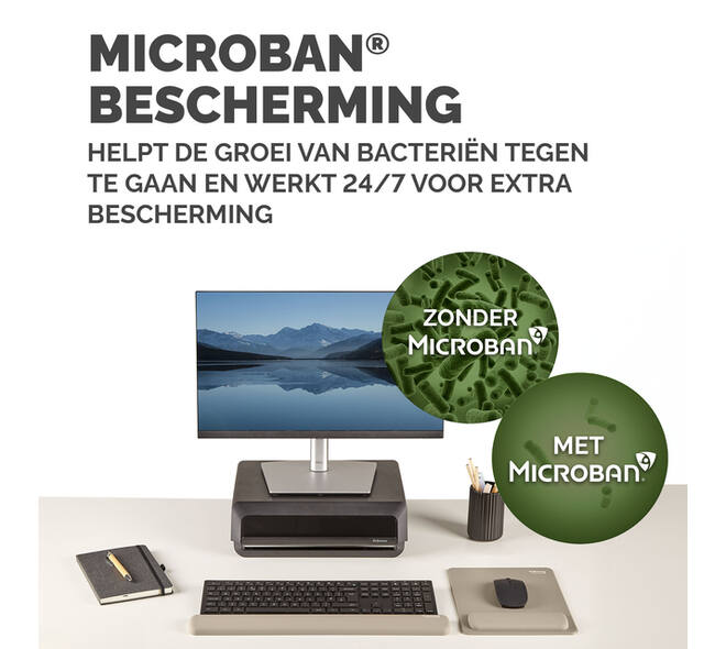 Polssteun Fellowes Breyta zand