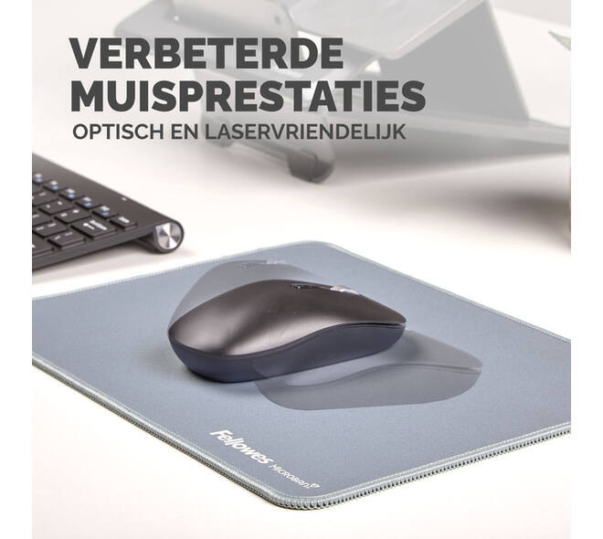 Muismat Fellowes Breyta XL blauw