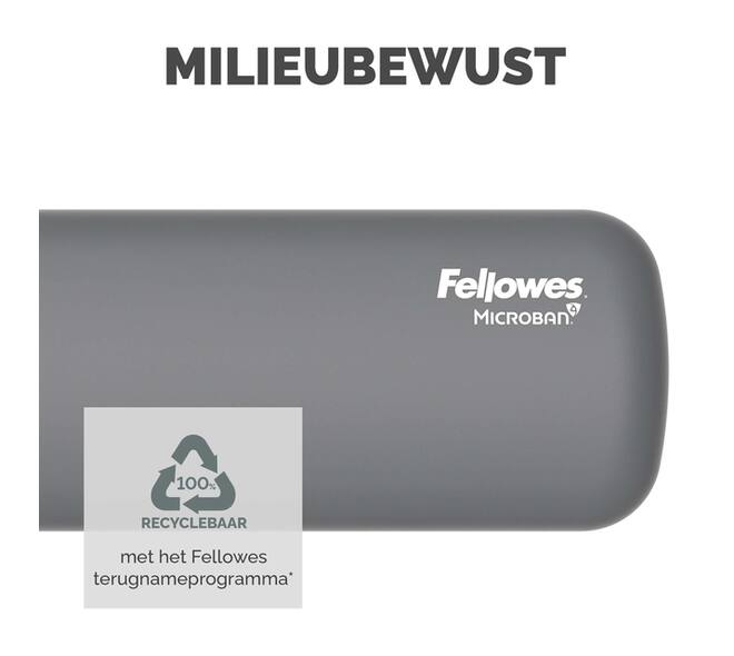 Polssteun Fellowes Breyta compact grijs