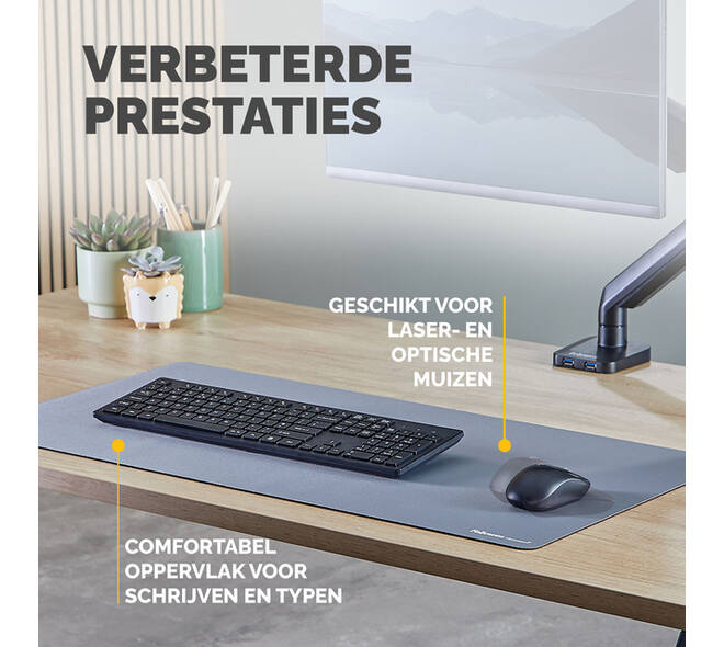 Bureau-onderlegger Fellowes Breyta blauw