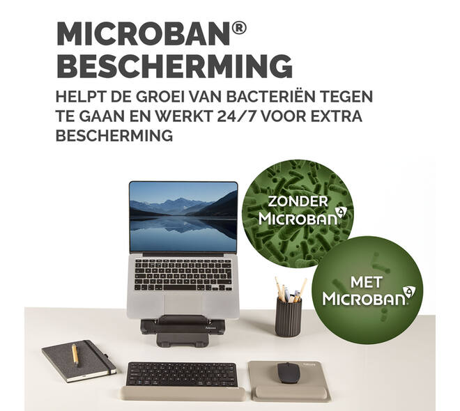 Polssteun Fellowes Breyta compact zand