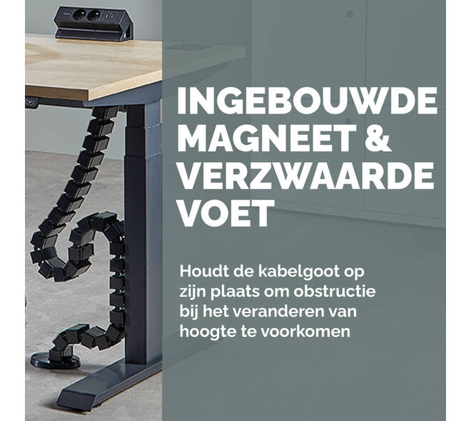 Kabelslang Fellowes zwart