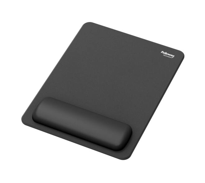 Muismat met polssteun Fellowes Breyta XL zwart