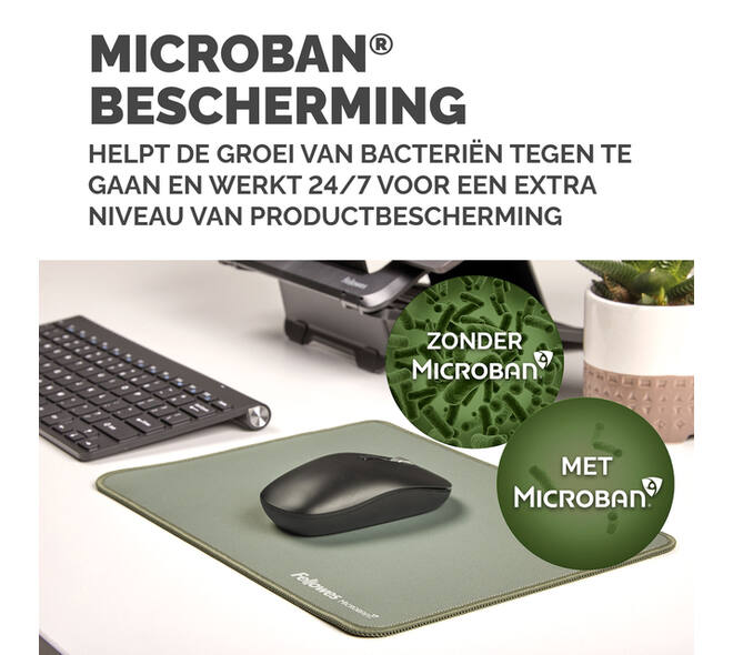 Muismat Fellowes Breyta XL saliegroen