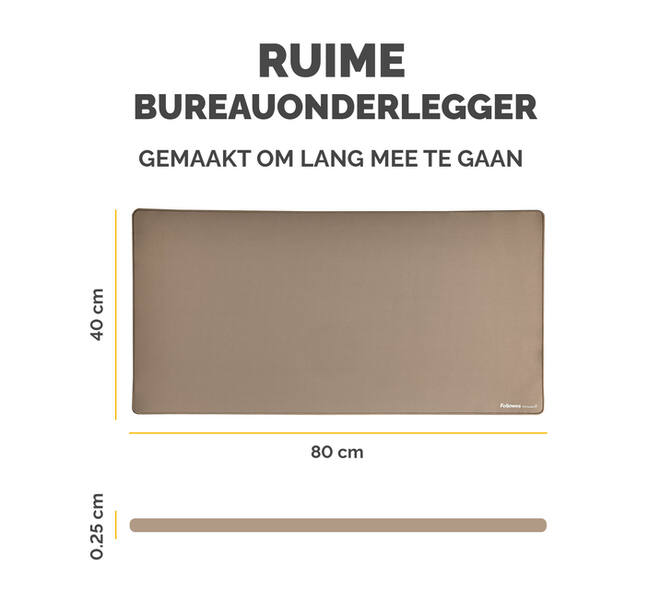 Bureau-onderlegger Fellowes Breyta zand