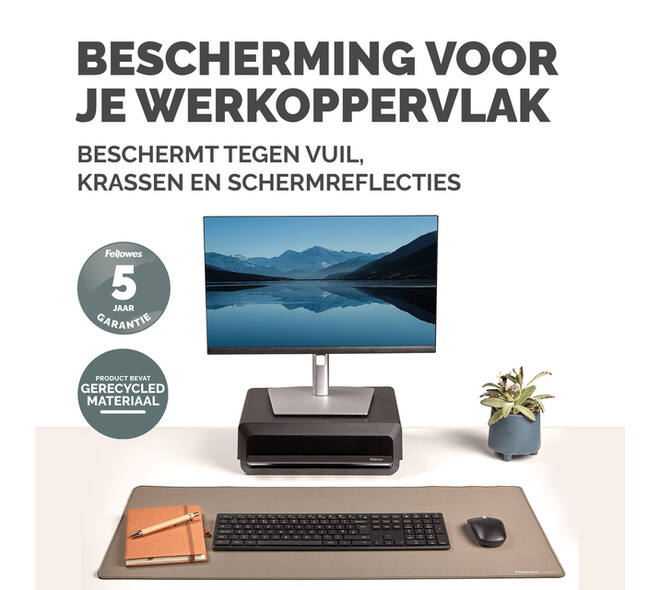 Bureau-onderlegger Fellowes Breyta zand