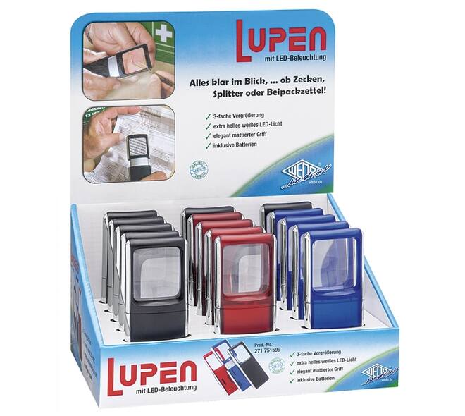 Loep WEDO met led-verlichting