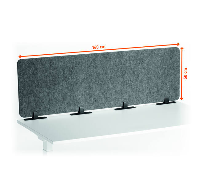 Bureauscherm Durable EFFECT 160