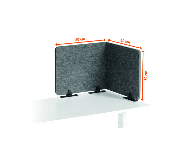 Bureauscherm Durable EFFECT 120