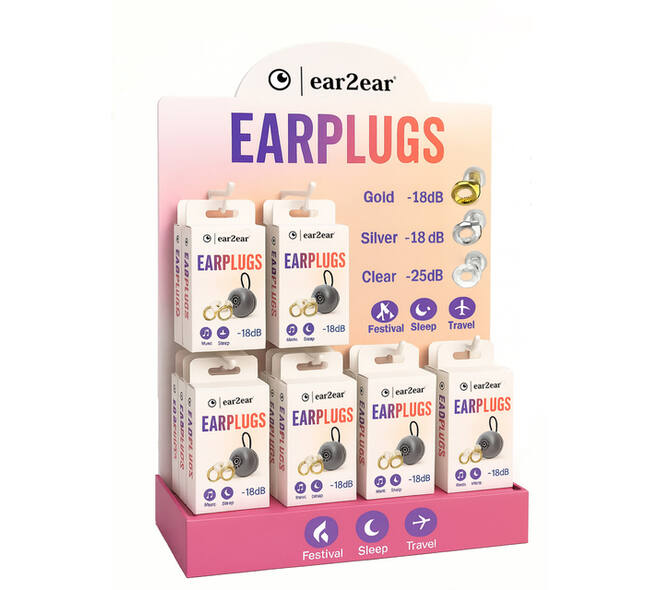 Earplug ear2ear 18DB en 26DB ass