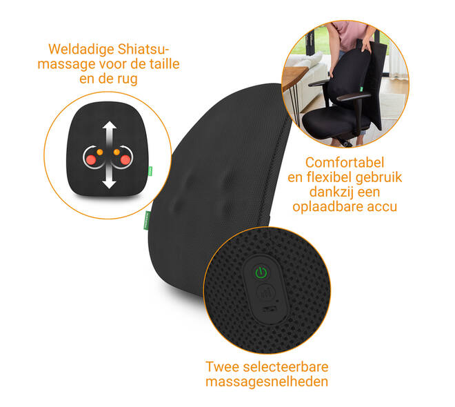 Shiatsu massagekussen Medisana MC 500  (draadloos)