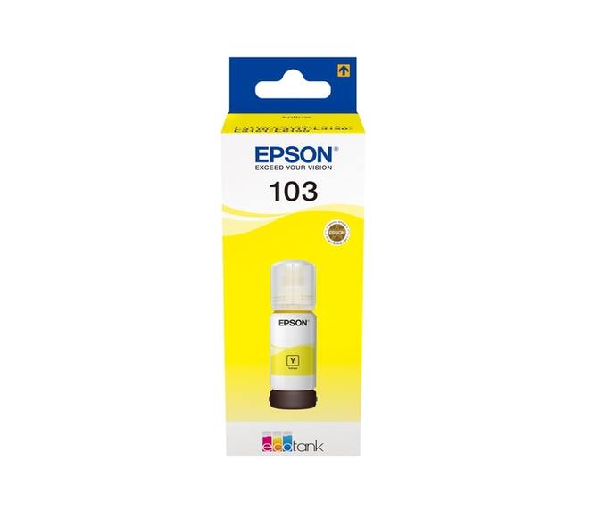 Navulinkt Epson 103 T00S44A geel
