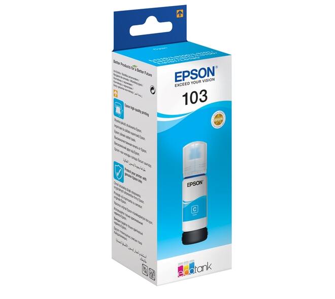 Navulinkt Epson 103 T00S24A blauw