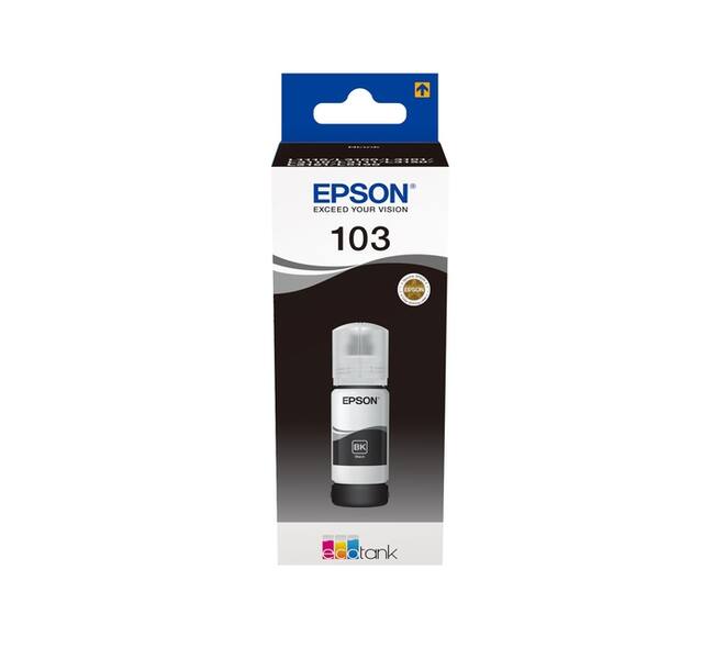 Navulinkt Epson 103 T00S14A zwart