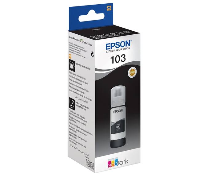 Navulinkt Epson 103 T00S14A zwart