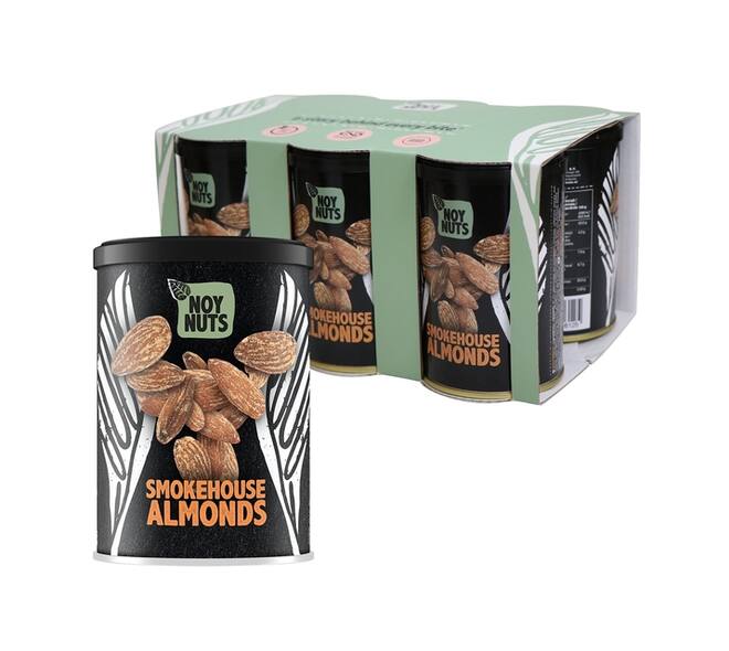 Amandelen NoyNuts Smokehouse blik 150g