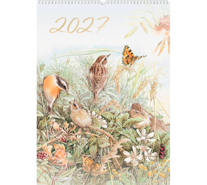Maandkalender 2027 Marjolein Bastin 400x550mm nederlands