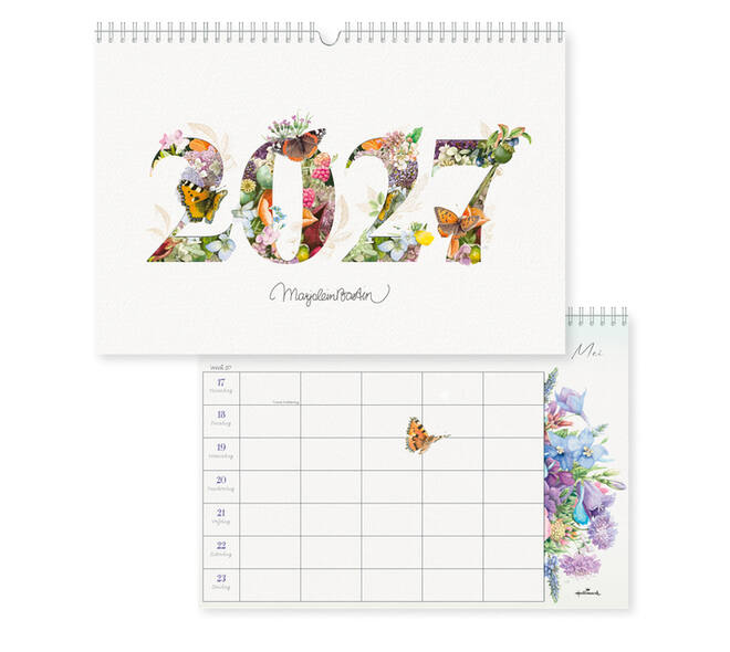 Familiekalender 2027 Marjolein Bastin A4 nederlands