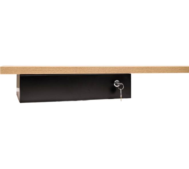 Persoonlijke lade Euroseats 295x390x90mm zwart