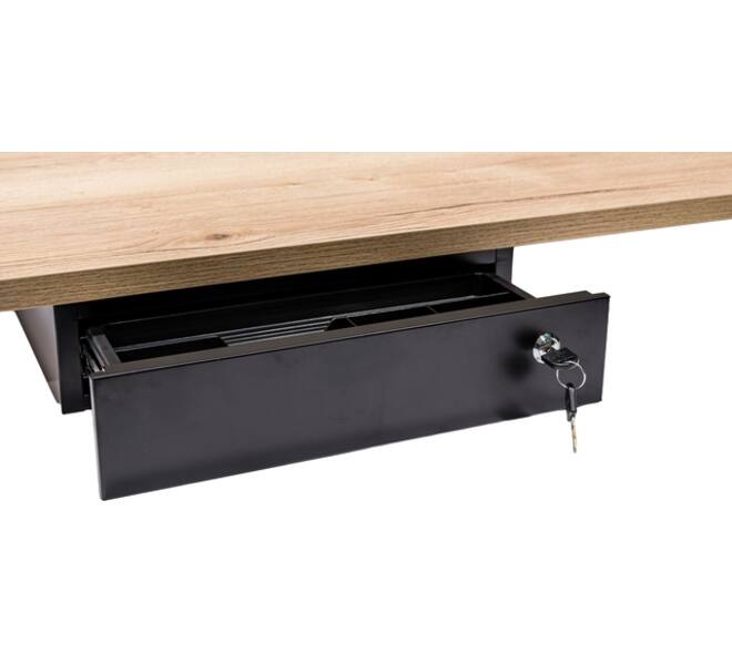 Persoonlijke lade Euroseats 295x390x90mm zwart