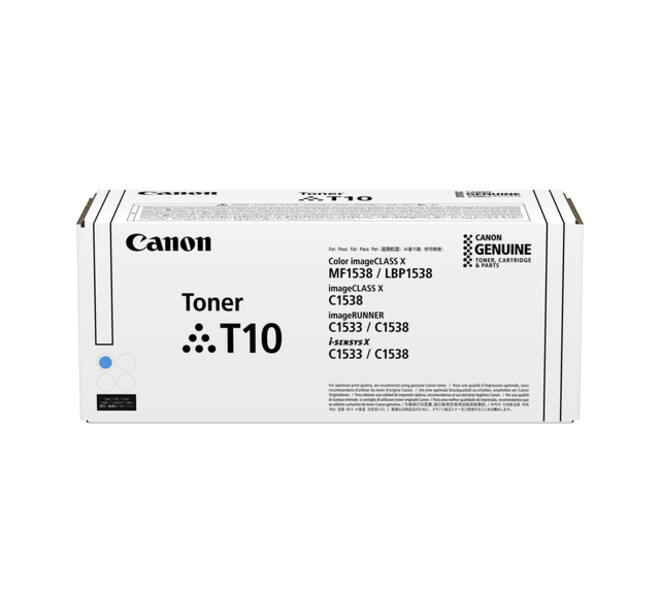 Tonercartridge Canon T10 blauw