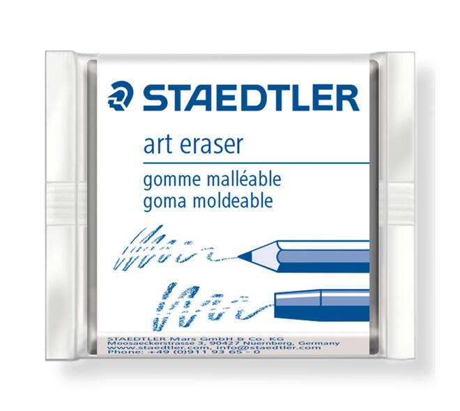 Kneedgum Staedtler grijs