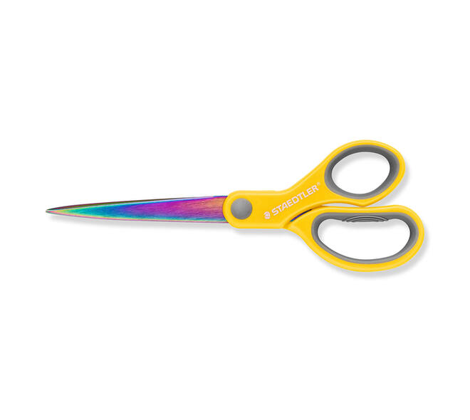 Schaar Staedtler Norix 21cm 3 kleuren assorti