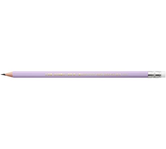 Potlood Bic HB met gom pastel assorti