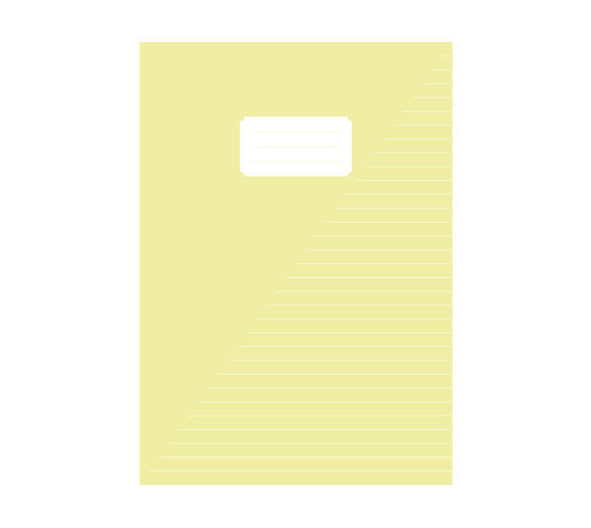 Schrift Kangaro A4 lijn 80 pagina's 60gr pastel assorti pak à 5 stuks