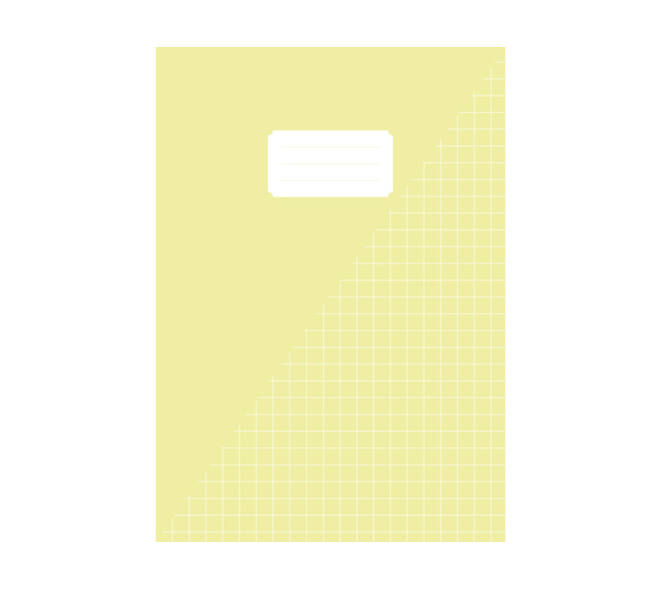 Schrift Kangaro A4 ruit 10mm 80pagina's 60gr pastel assorti 5 stuks