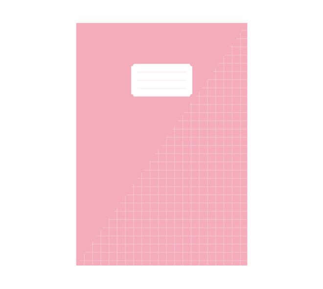 Schrift Kangaro A4 ruit 10mm 80pagina's 60gr pastel assorti 5 stuks