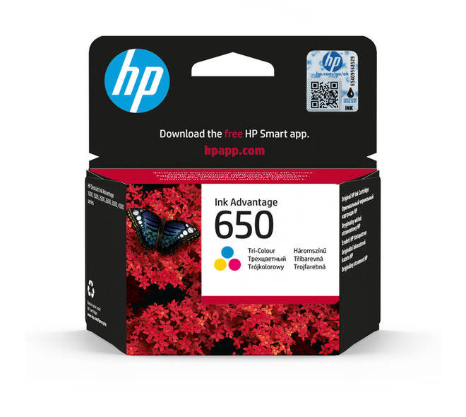 Inktcartridge HP CZ102A 650  3 kleuren