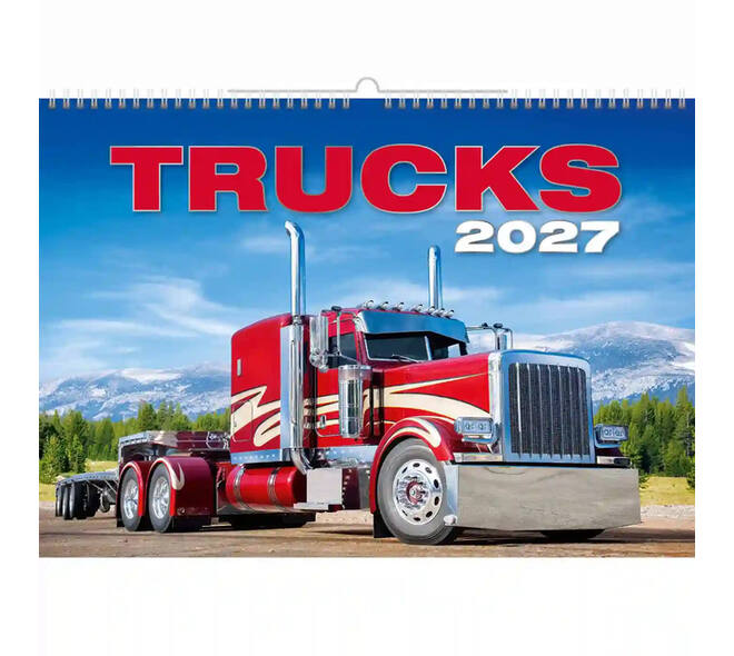 Kalender 2027 Helma 365 31.5x45cm de ultieme vrachtwagen