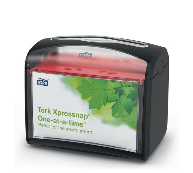Servetdispenser Tork N4 Xpressnap zwart 272611