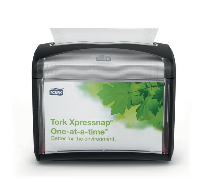 Servetdispenser Tork N4 Xpressnap zwart 272611