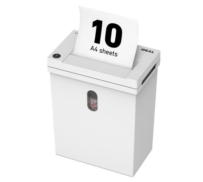 Papiervernietiger IDEAL Shredcat 8100 snippers 5x30mm