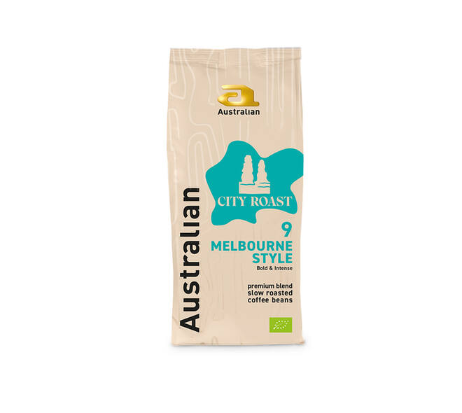 Koffie Australian Melbourne bonen biologisch 400 gram