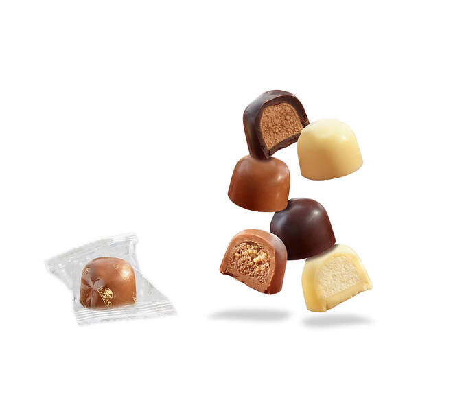 Pralines Ovidias premium Belgian mix doos 138 stuks