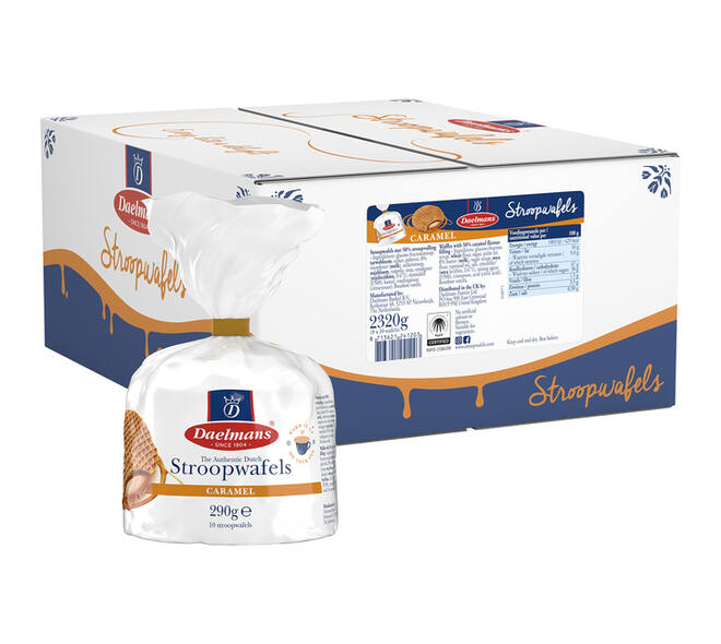 Stroopwafel Daelmans toefzak 290 gram