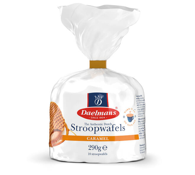 Stroopwafel Daelmans toefzak 290 gram
