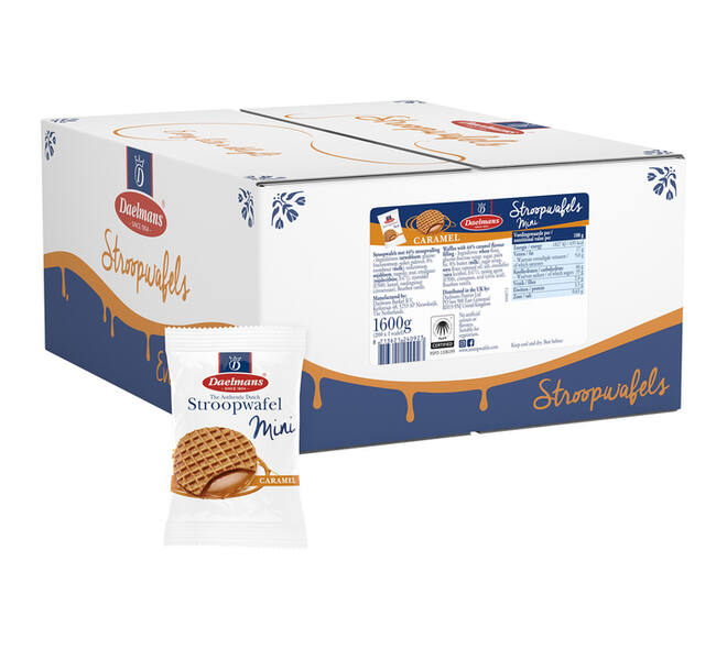 Stroopwafel Daelmans mini 200 stuks