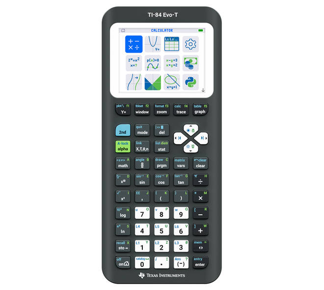 Rekenmachine TI-84 Evo-T zwart