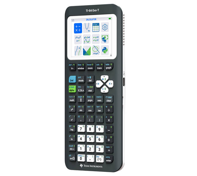 Rekenmachine TI-84 Evo-T zwart
