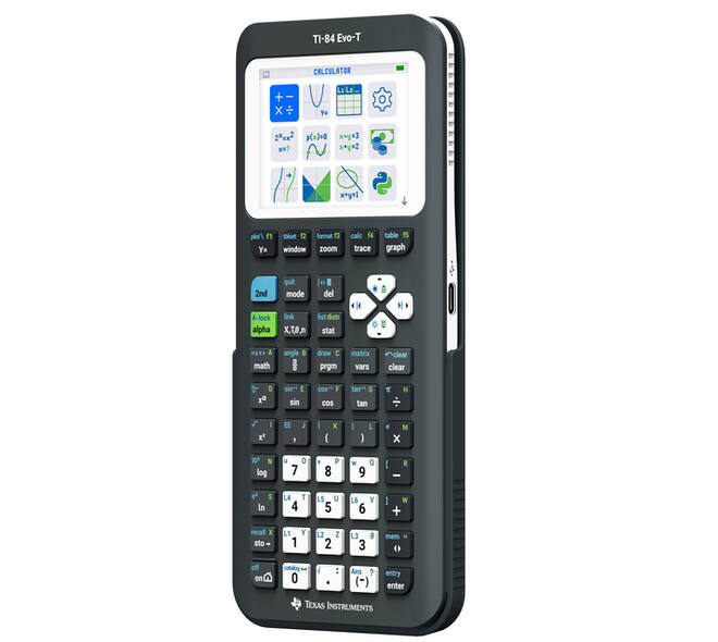 Rekenmachine TI-84 Evo-T zwart