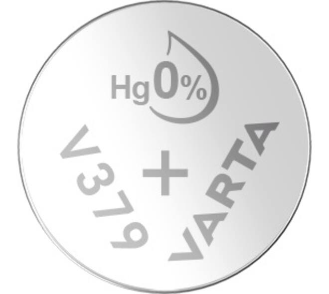 Batterij VARTA knoopcel 1x V379/SR63 zilver
