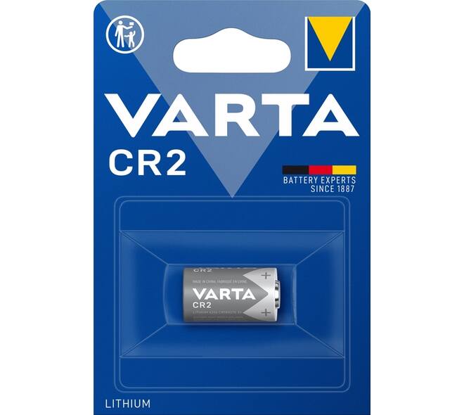 Batterij VARTA Cylindrical 1x CR2 lithium