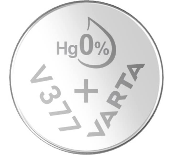 Batterij VARTA knoopcel 1x V377/SR66 zilver