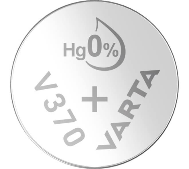 Batterij VARTA knoopcel 1x V370/SR69 zilver