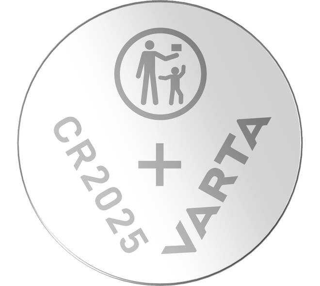 Batterij VARTA knoopcel 2x CR2025 lithium